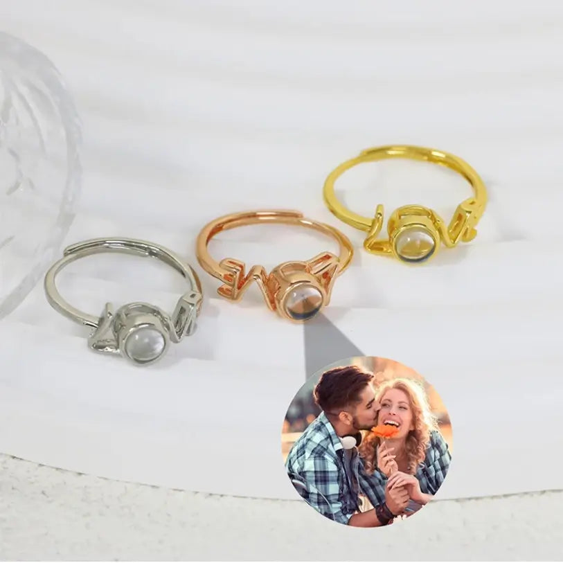 Bague Projection Photo