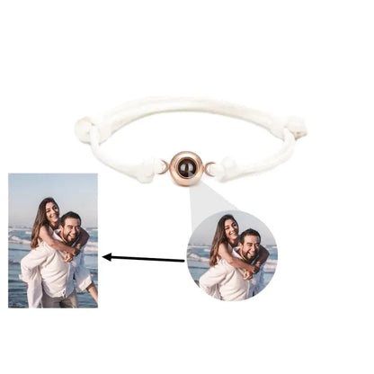 Bracelet Photo Personnalisé Rond