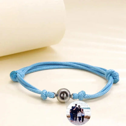 Bracelet Photo Personnalisé Rond