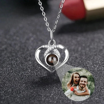 Collier Coeur Avec Photo