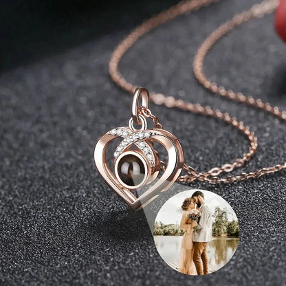 Collier Coeur Avec Photo